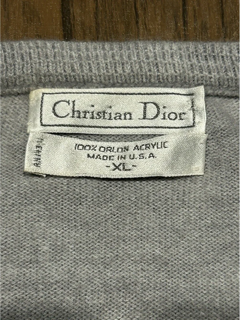 Dior description vintage